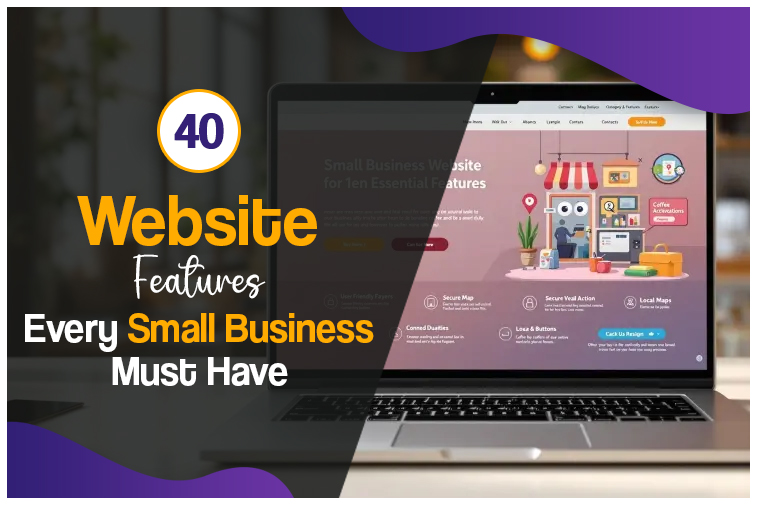 40 Website Features Every Small Business Must Have - Complete Guide